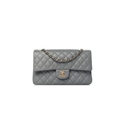CHANEL CAVIAR QUILTED MEDIUM DOUBLE FLAP 1215620 (25*15*6cm)